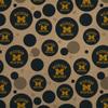 GRAPHICS & MORE University of Michigan Wolverines Logo Premium Kraft Gift Wrap Wrapping Paper Roll view 1