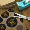 GRAPHICS & MORE University of Michigan Wolverines Logo Premium Kraft Gift Wrap Wrapping Paper Roll view 3