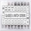 Restokki 1000 pcs Tiny Glasses Screws,Stainless Steel Eyeglass Sunglass Screws Repair Replacement Kit Tiny Screws Nut Washer Assortment for Spectacles Watch view 3
