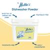 Nellie's Dishwasher Powder  500 Scoop Bulk Bucket  Plant-Based Formula  Phosphate-Free, Septic-Safe, Tough on Food Residue  Sparkling, Streak-Free Clean  Made in Canada view 2