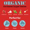 Bianco DiNapoli Organic Fire Roasted Chopped Tomatoes - Vine Ripened California Grown Tomatoes - Perfect for Flavorful Stews, Soups, Sauces, Italian & Mexican Dishes - Canned - 28 oz, 6 Pack view 3
