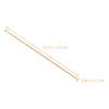Cabilock Bamboo Ear Cleaning Wood Ear Picker Wax Removers Ear Picks Chinese Bamboo Ear Cleaner Spoon Chinese Wood view 3