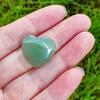 10 PCS Healing Crystals Bulk Natural Stone Heart Shape Amethyst Rose Quartz Tiger Eye Clear Quartz Obsidian Pocket Palm Thumb Gemstone Decor for Garden, Lawn, Flowerpot view 4