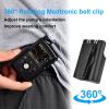 360 Rotating Insulin Pump Holder Fit for Medtronic MiniMed 780G, 670G, 770G, 630G, 640G Pumps,Insulin Pump Case Clip for Medtronic 780g Accessories,Suitable for Diabetes Insulin Management (Black) view 2