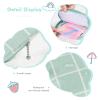 airogym 2 Pack Period Bag for Womens, Sanitary Napkin Storage Bag, Functional Waterproof Sanitary Pads Bags for Panty Liners, Tampons, Menstrual Cups Pouches, Sanitary Pads Organizer with Zipper view 4
