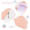 airogym 2 Pack Period Bag for Womens, Sanitary Napkin Storage Bag, Functional Waterproof Sanitary Pads Bags for Panty Liners, Tampons, Menstrual Cups Pouches, Sanitary Pads Organizer with Zipper view 2