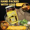 Foster's Pickled Brussel Sprouts in a Jar, Original, 16oz, 2 Pack, Traditional Pickled Vegetables Recipe for over 40 years, Low Calorie Snack, Gluten Free, Fat and Preservative Free Brussels view 4