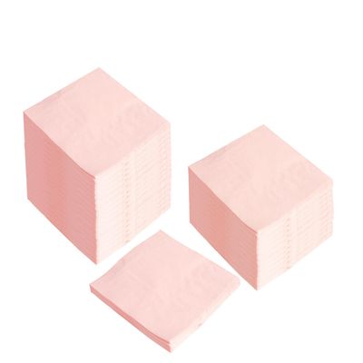 200 Pack Cocktail Napkin 2-Ply Dessert Napkins Folded 5 x 5 Inches Disposable Napkins for Dinner Wedding Birthday Party Bridal Anniversary Reception Event (200, Pink)