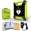 AED Trainer, XFT Professional AED Training Kit CPR Training Equipment Training Device Automatic External Defibrillator Simulator, for First Aid Trainee Beginner(XFT-120G) view 1