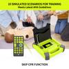 AED Trainer, XFT Professional AED Training Kit CPR Training Equipment Training Device Automatic External Defibrillator Simulator, for First Aid Trainee Beginner(XFT-120G) view 4
