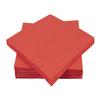 200 Pack Cocktail Napkin 2-Ply Dessert Napkins Folded 5 x 5 Inches Disposable Napkins for Dinner Wedding Birthday Party Bridal Anniversary Reception Event (200, Red) view 4
