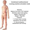 ZQHJ 170cm Life Size Patient Care Manikin Men and Women Interchangeable Training CPR Simulator for Medical Nursing Training Manikin view 2
