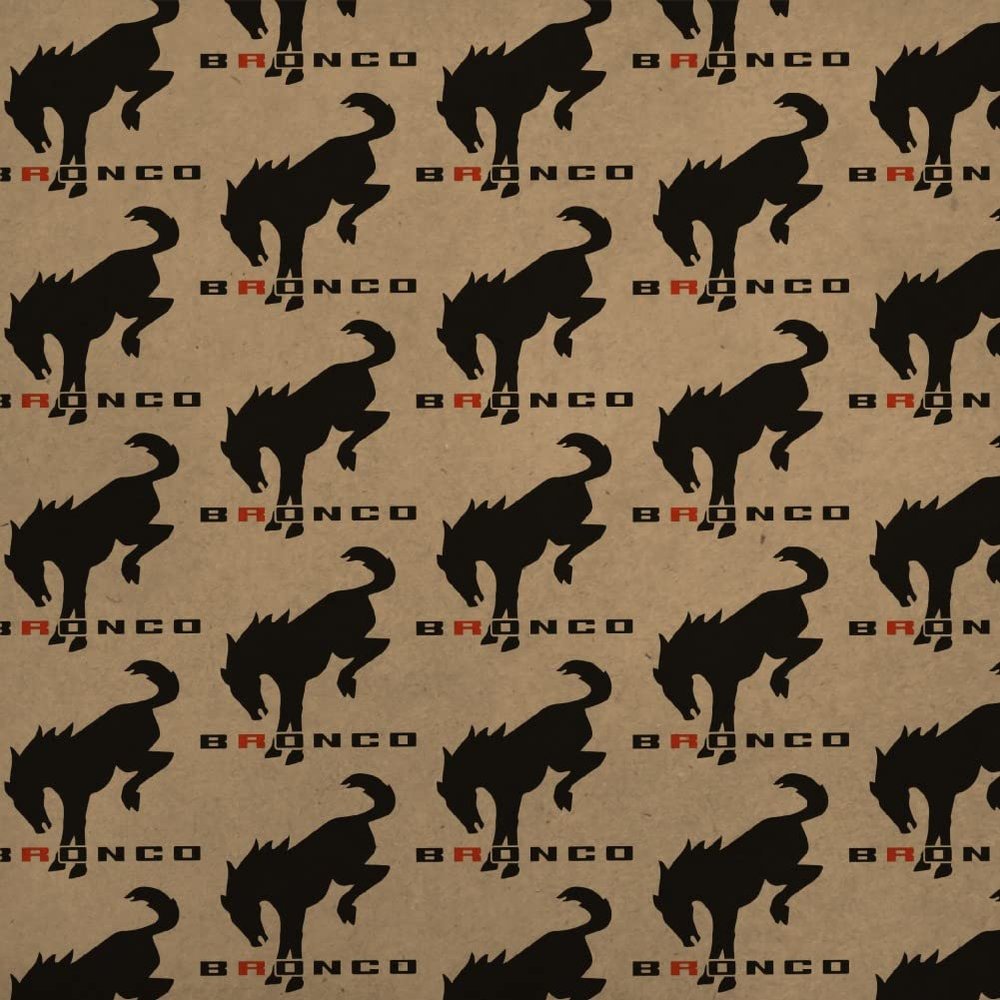 GRAPHICS & MORE Ford Buckin' Bronco Premium Kraft Roll Gift Wrap Wrapping Paper