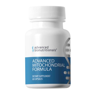 Advanced Bionutritionals  Advanced Mitochondrial Formula Support Supplement, Healthy Aging, Repair, Energy Optimizer with CoQ10, PQQ, Alpha Lipoic Acid, Gluten Free, Vegan, Non GMO (60 Tablets)