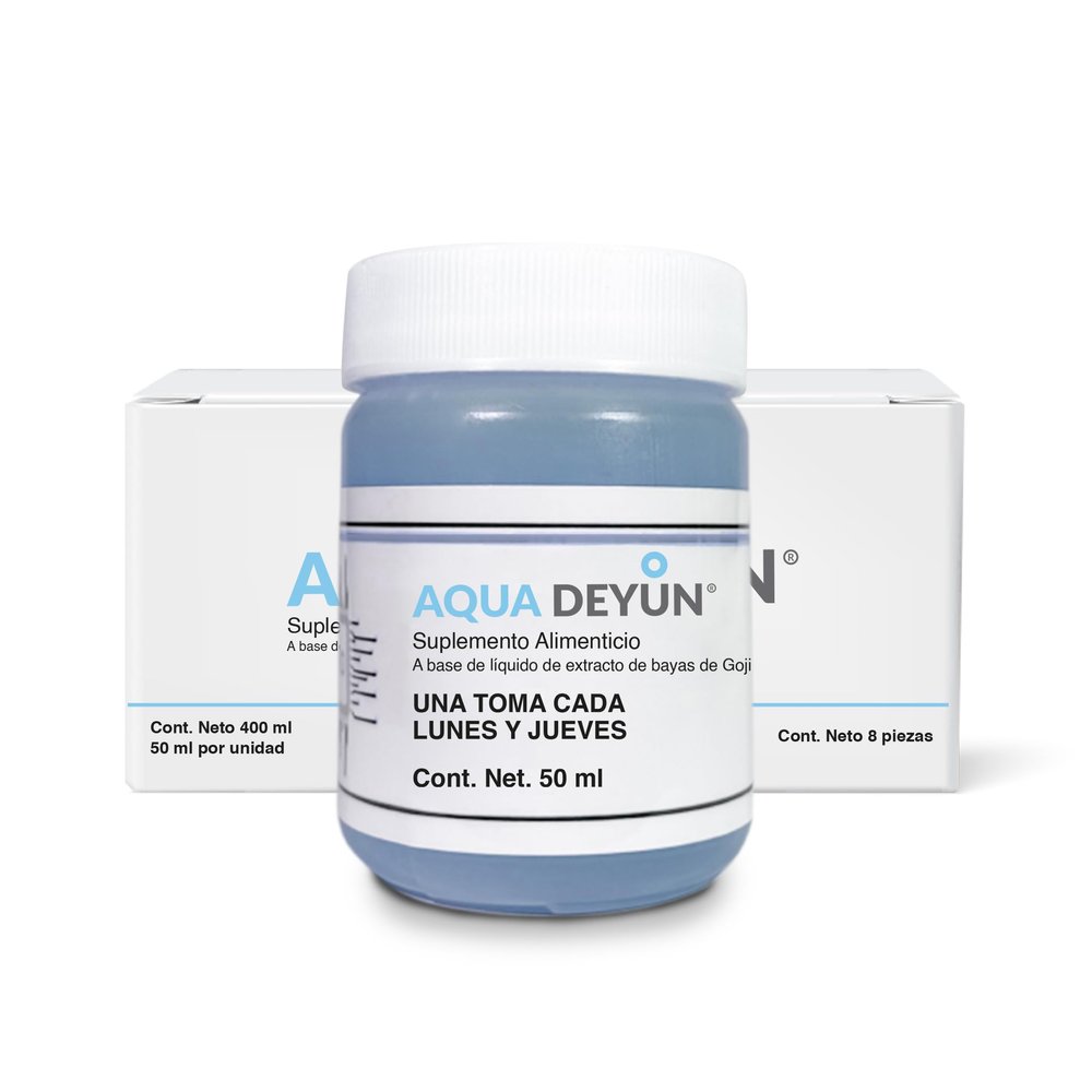 AQUA DEYUN | 100% Natural Formula | Servings Size 1 Bottle (50ml) | Servings Per Container 8