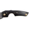 Old Ram Handmade Real Damascus Steel Cigar Cutter Horn Handle Comes With Leather Sheath view 4