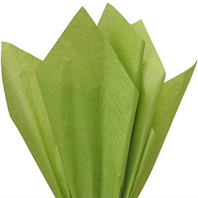A1BakerySupplies 480 Pack Premium Quality Gift Wrap Tissue Paper (Bright Lime, 15 x 20)