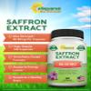 aSquared Nutrition Saffron Supplements - 120 Capsules - Saffron Extract Supplement Pills for Energy, Focus and Mood - Pure Saffron Alternative to Powder, Tea, Threads & Gummies view 2