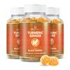 BeLive Turmeric Curcumin with Black Pepper & Ginger Gummies - 500 mg of Turmeric for Immune Support, Healthy Skin, and Joint Health - Tropical Flavor | 3-Pack view 1