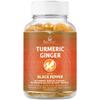 BeLive Turmeric Curcumin with Black Pepper & Ginger Gummies - 500 mg of Turmeric for Immune Support, Healthy Skin, and Joint Health - Tropical Flavor | 3-Pack view 2