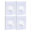 Universal Feminine Disposal Bags for Menstrual Care Products 4 Pack -30ct Refill Box- for Disposal of Tampons, Pads, Hygiene Products view 1