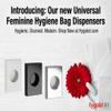 Universal Feminine Disposal Bags for Menstrual Care Products 4 Pack -30ct Refill Box- for Disposal of Tampons, Pads, Hygiene Products view 4