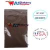A1BakerySupplies 480 Pack Premium Quality Gift Wrap Tissue Paper (Chocolate, 15 x 20) view 3