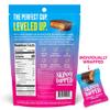 SkinnyDipped Caramel Peanut Paradise Cups, 2g Sugar per Cup, Gluten Free, Low Carb Snack, 3.2oz Resealable Bags, 6 Count (Pack of 4) view 2
