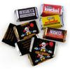 200pcs Personalized Halloween Candy Party Favors Chocolate Goodie Bag Filler (Custom Miniatures, Kisses, Peanut Butter Cups) - Wise Clown view 2