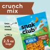 Snak Club Crunch Mix with Hidden Valley Ranch Seasoning, Toasted Corn, Chili Cheese Corn Jacks, Sesame Sticks, and Rye Chips, Kosher Snack, 2.5 oz Snack Bags, 6 Pack view 3