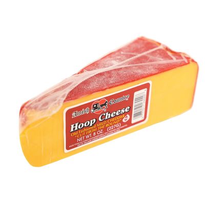 Hoop Cheese. Amish Country. Cheddar 8 oz.