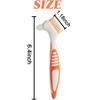 GXXMEI 4PCS Denture Brush Toothbrush Denture Toothbrush Brush Cleaning Brush for False Teeth Cleaning view 2