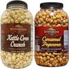 Stonehedge Farms Caramel and Kettle Flavored Popcorn Variety Pack | 30 oz Tub (Pack of 2) | Reclosable Bulk Popped Carmel Pop Corn | Perfect for Holidays and Christmas Gift view 1