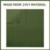 200 Pack Cocktail Napkin 2-Ply Dessert Napkins Folded 5 x 5 Inches Disposable Napkins for Dinner Wedding Birthday Party Bridal Anniversary Reception Event (200, Green) view 3