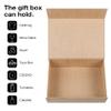 Aimyoo Brown Magnetic Gift Boxes with Lids 13.8x9x4.3 in, Large Bridesmaid Groomsman Proposal Box, Rectangle Collapsible Box for Present Graduation Birthday Storage 5 Pack view 4