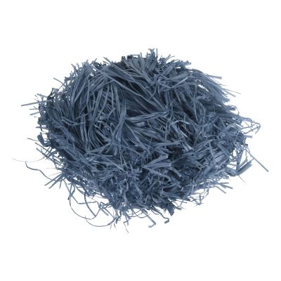PATIKIL 0.9LB/400g Raffia Paper Shreds, 4 Pack Cut Paper Shred Confetti Filler for DIY Crafts Tissue Gift Wrapping Basket Filling, Dark Blue