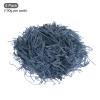 PATIKIL 0.9LB/400g Raffia Paper Shreds, 4 Pack Cut Paper Shred Confetti Filler for DIY Crafts Tissue Gift Wrapping Basket Filling, Dark Blue view 2