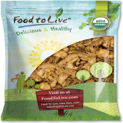 Food to Live Organic Dried Apple Rings, 5 Pounds  Non-GMO, Kosher, Raw, Vegan, Unsulfured, Sirtfood, Bulk