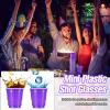 Yetene 200 Pcs 2 oz Plastic Shot Cups Mini Shot Tasting Cups for Wine Whiskey Food Wedding Baby Shower Party Drinking Beer Taste Supplies(Purple) view 3