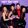 Yetene 200 Pcs 2 oz Plastic Shot Cups Mini Shot Tasting Cups for Wine Whiskey Food Wedding Baby Shower Party Drinking Beer Taste Supplies(Purple) view 4