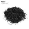 PATIKIL 0.9LB/400g Raffia Paper Shreds, 4 Pack Cut Paper Shred Confetti Filler for DIY Crafts Tissue Gift Wrapping Basket Filling, Black view 2