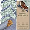 Mioeco Organic Beeswax Wrap for Food - Assorted 6 Pack Cotton Bees Wrap - Reusable Beeswax Food Wrap - Made from Natural Ingredients Coral - 6 Pieces - Beeswax Coated Cloth Wraps - Beeswax Wraps view 1