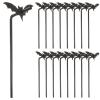 NOLITOY Halloween Party Plastic Straw Plastic Decor Drinking Straw 50 Sets Black Bat Straws Plastic Straw for Drinking Halloween Straws Party Supplies Theme Party Straws Theme Party Straws view 1