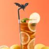 NOLITOY Halloween Party Plastic Straw Plastic Decor Drinking Straw 50 Sets Black Bat Straws Plastic Straw for Drinking Halloween Straws Party Supplies Theme Party Straws Theme Party Straws view 3