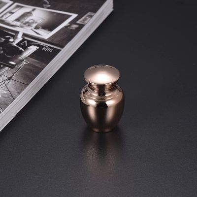 BIAIHQIE Stainless Steel Cremation Jewelry for Ashes Blank Urn Jar Keepsake Can Custom Engrave Memorial Human/Pet Ashes,5