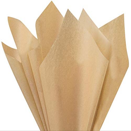 A1BakerySupplies 480 Pack Premium Quality Gift Wrap Tissue Paper (Dessert Tan, 15 x 20)