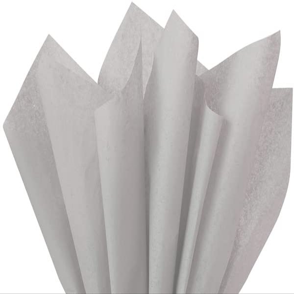 A1BakerySupplies 480 Pack Premium Quality Gift Wrap Tissue Paper (Gray, 15 x 20)