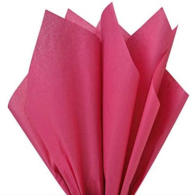 A1BakerySupplies 480 Pack Premium Quality Gift Wrap Tissue Paper (Hot Pink, 15 x 20)