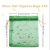 Jexila 100PCS Green Organza Gift Bags 4X6 Inch Mesh Drawstring Christmas St.Patricks Day Party Favor Goodie Candy Bags Jewelry Pouch view 3