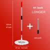 Mop and Bucket with Wringer Set Forart 360 Microfiber Spin Mop with Bucket and Three Mop Heads Self Wringing Spinning Mop Telescoping Handle Floor mop with Washing Bottle view 2